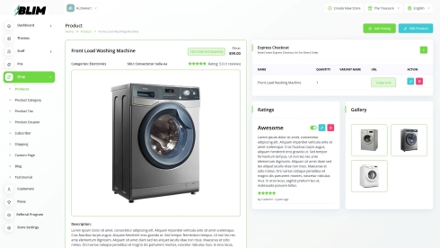 features screenshots