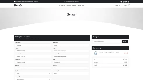 features screenshots
